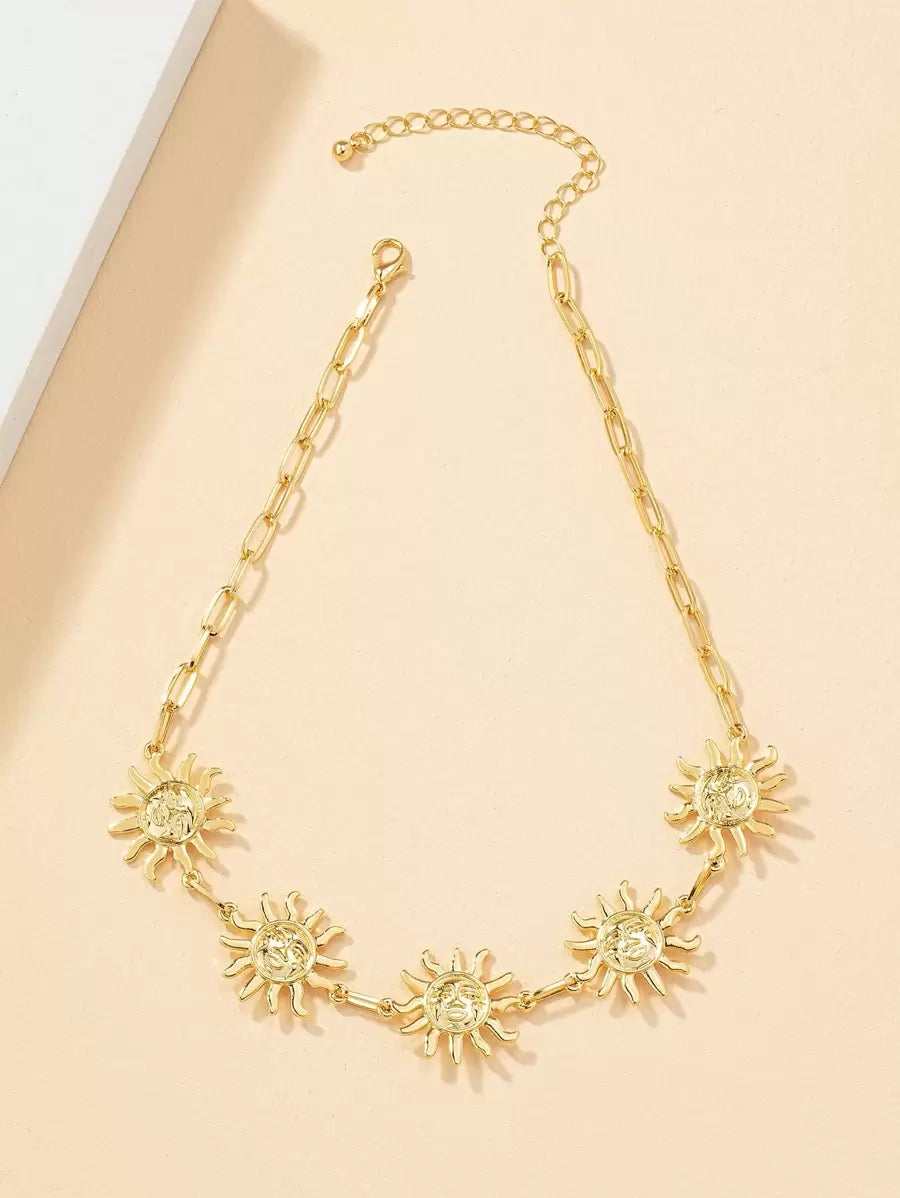 Colar elegante brilho eterno