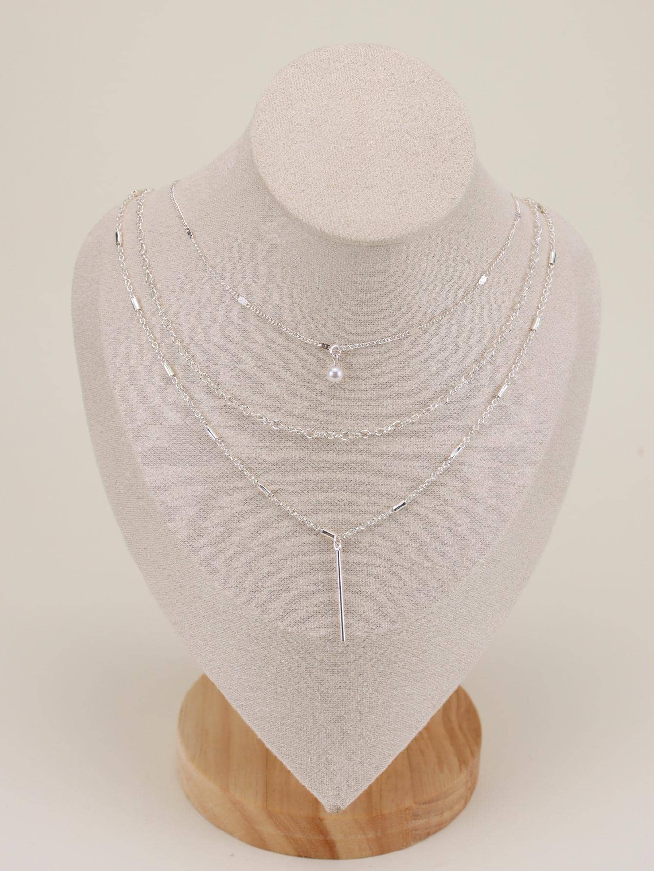 Colar versátil 3 Camadas