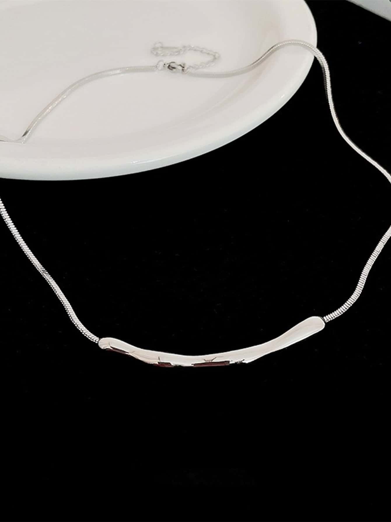 Colar Corrente Cobra Geometric Luxe