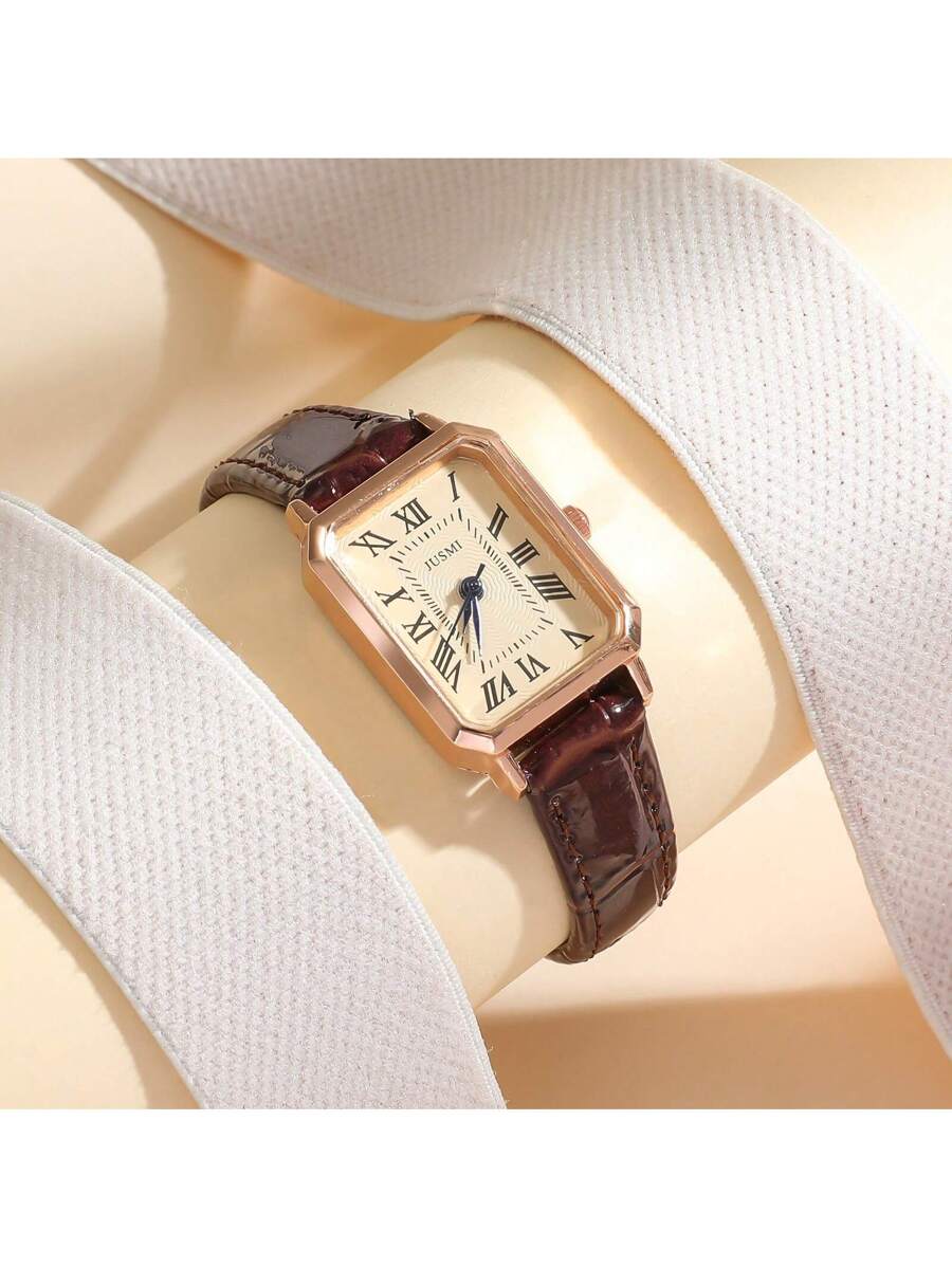 Relógio Vintage Square Luxe