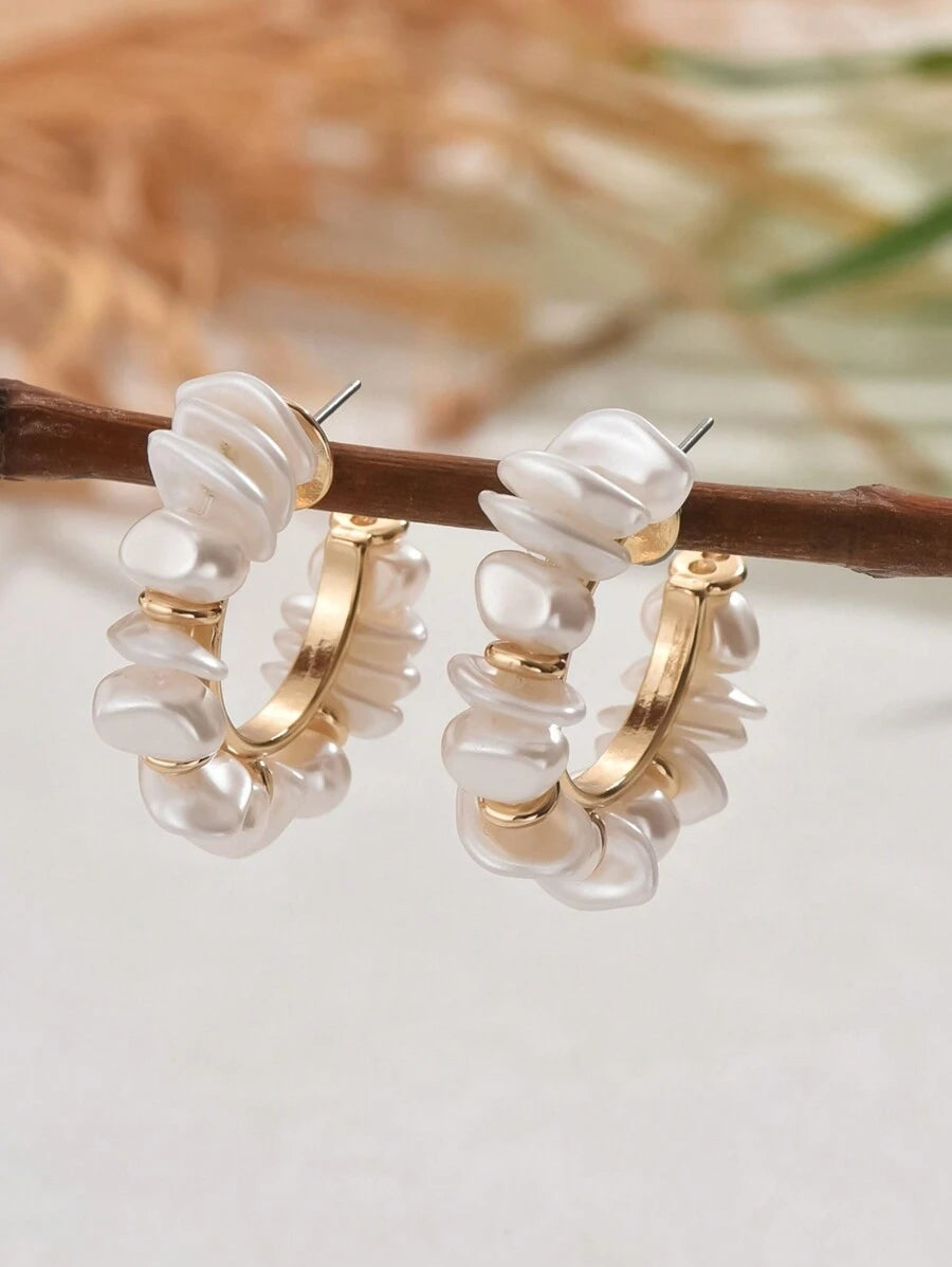 Brincos Baroque Pearl Essence – Boho Luxo Artesanal