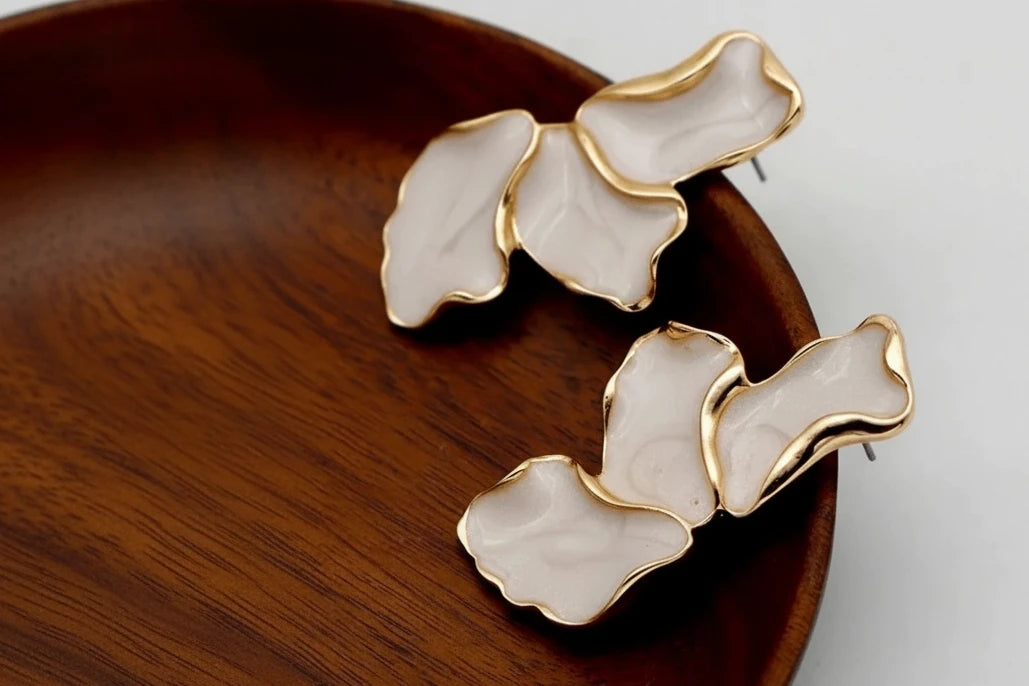 Brincos Flor Essência Refinada