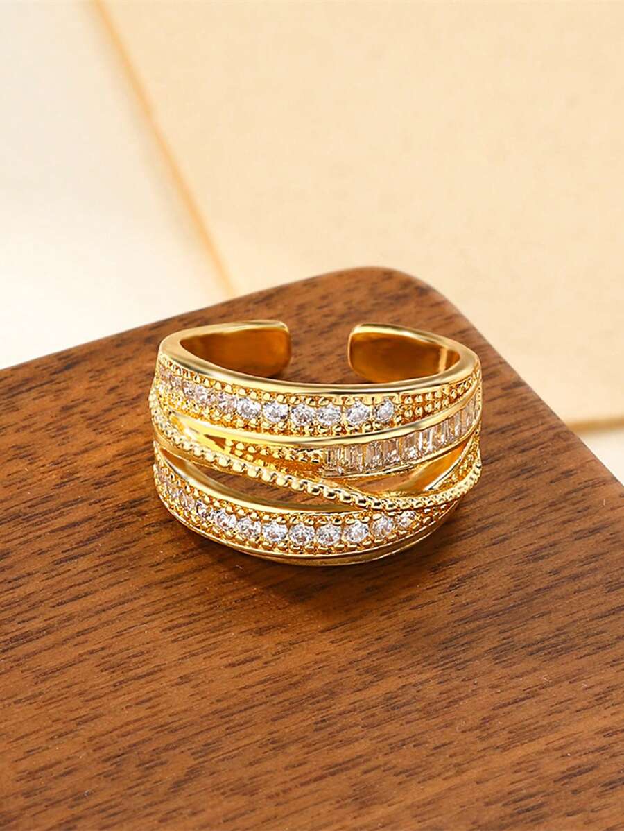 Anel Helena Nó Elegante