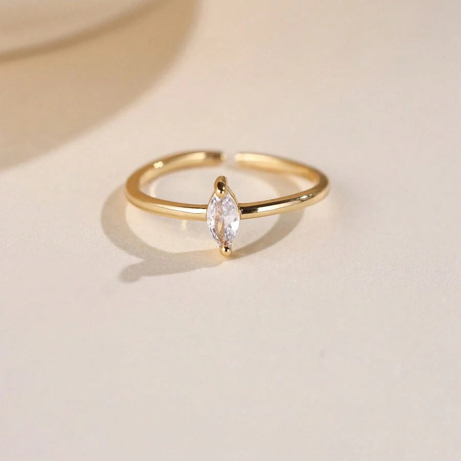 Anel Lumière Zircônia Premium